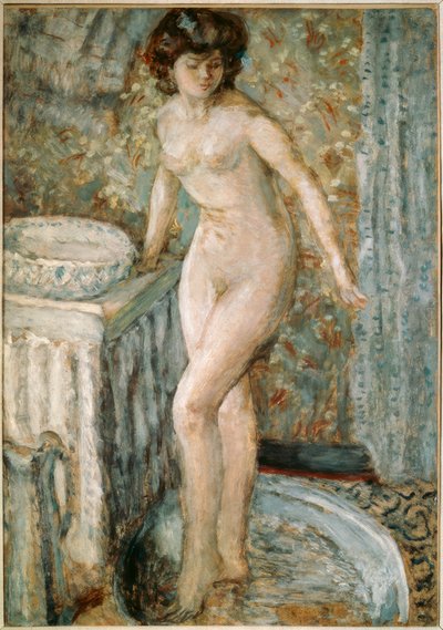 Akt bei der Toilette von Pierre Bonnard